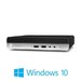 Mini PC HP ProDesk 400 G3, Quad Core i5-7500T, 8GB, 256GB SSD, Win 10 Home